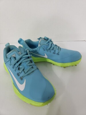 Nike Lunar Command Ladies Blue Green Golf Shoes (Size 6) Very