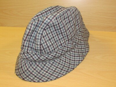 *LOOK* Schönes ATTABOY Tweed-Tartan DORIC FÜR Herren - Größe Small KOSTENLOSER VERSAND + VERPACKUNG