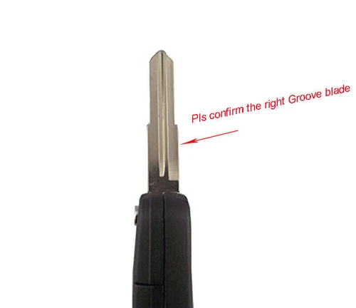 For Mitsubishi Lancer Outlander Eclipse 3 Buttons Flip Remote Key Shell Case Fob - Foto 10 di 10