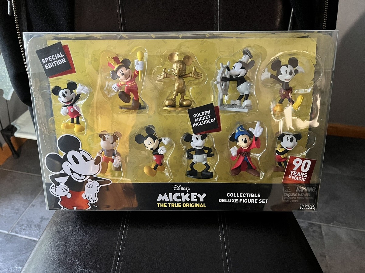 NWT Authentic Disney Park Classics Mickey Mouse Set How much is MICKEY MOUSE On Top of the World 4-1/2 inch  main image 2