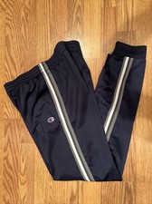 Champion Boys Navy Athletic Jogger Track Pants Pockets Elastic Waist Size XL