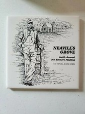 1986 100th Old Settlers Neavill's Grove Jefferson County IN Wall Tile