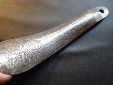 dated 1900 ANTIQUE VINTAGE ADVERTISING SHOE HORN DENMARK DANISH