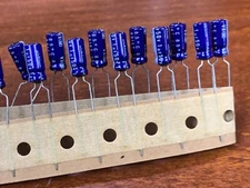 100-PCS Nichicon Electrolytic Capacitor Radial 1uF 50V 20% UVX UVX1H010MDA