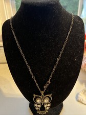 Necklaces Owls Costume Jewelry Set Of 2