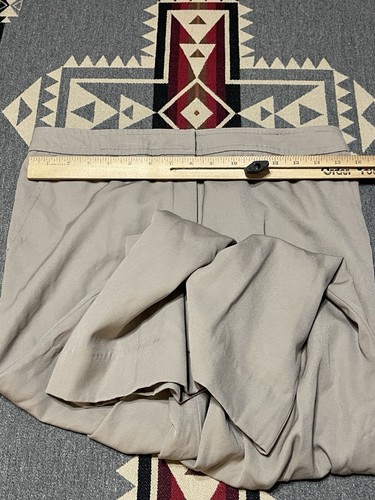 Akris Punto Beige Camel Slacks Womens Sz 6 (Fits 31x26) Career Pants M7 - Picture 3 of 9