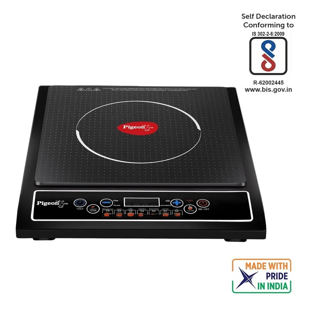 Pigeon by Stovekraft Cruise 1800 watt Induction Cooktop Black Free Shipping