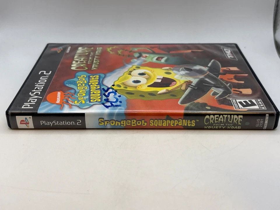 Spongebob Squarepants Creature from the Krusty Krab Sony PlayStation 2 PS2 Game - Bild 4 von 4