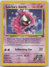 Sabrina's Gastly (97) Unlimited Common Gym Challenge 097/132 LP on eBay