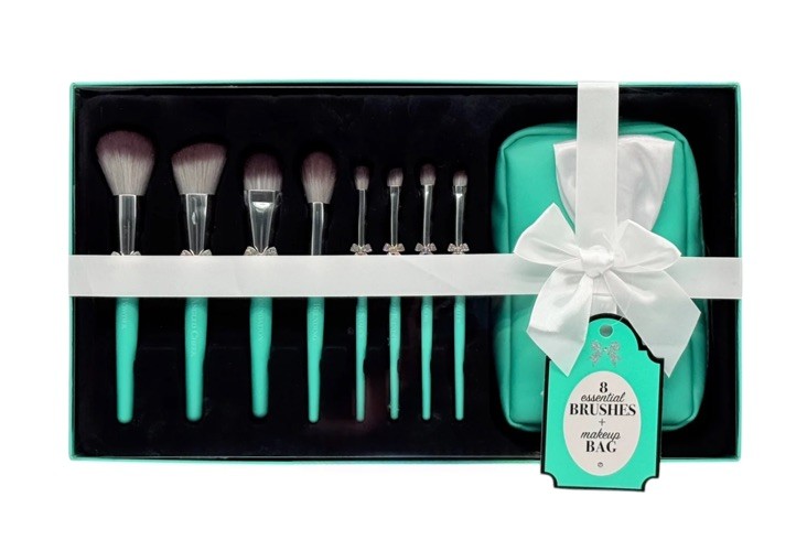 Glitz & Glam | 9pc Essentials Collection Brush Set | eBay