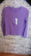 Girls WONDER NATION Long Sleeve Shirt Lot of 2, Size XL 14-16 New w/tags.