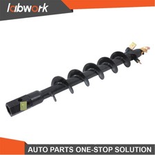 Labwork 6" Diameter 48" Long Auger Bit for Post Hole Digger, 2" Hex Shaft