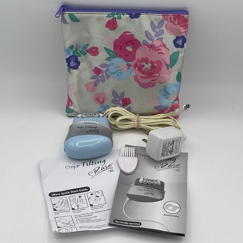 Emjoi eRase Tilting e60 Epilator Precision Hair Remover 60 Tweezer Blue Tested