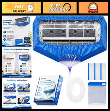 Mini Split Bib Kit for Air Conditioner Cleaning - 27-40 Inch, Easy Setup