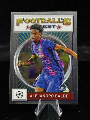 Alejandro Balde RC FC Barcelona Topps Finest Flashback UCC 21/22 #119