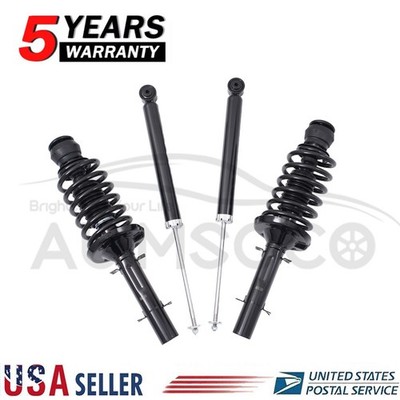 For Volkswagen Beetle Jetta Golf - 4x Front & Rear Struts Shocks Absorbers Kit