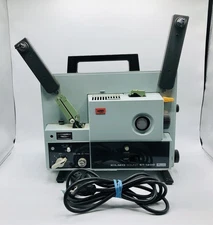 Elmo Sound ST-1200 M-O 2 Track Projector Film High-Grade Super 8mm home  movie