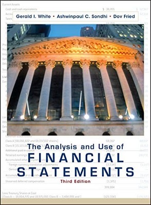 The Analysis and Use of Financial Statements by Fried, Dov 0471375942