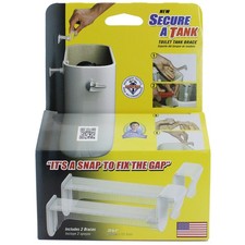 Secure A Tank SAT-068 White Plastic Toilet Tank Brace 1/4 W x 4 L in.