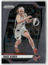 Grace Berger 2024-25 Panini Prizm WNBA Indiana Fever #89