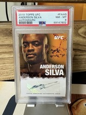 Anderson Silva Cards and Autographed Memorabilia Guide 13