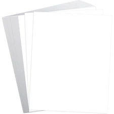 8x10 White Cardstock 25 Sheets 90 lb Heavy Weight Paper 250 GSM Smooth Cardstock