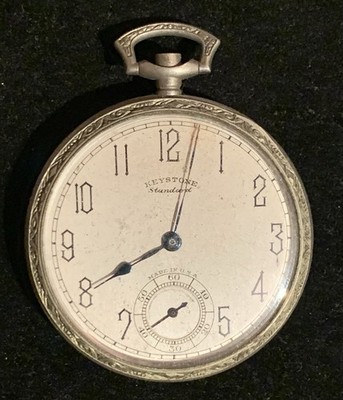Vintage Keystone Standard Man s Pocket Watch 