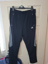Mens Xl Adidas Tracksuit Bottoms Black