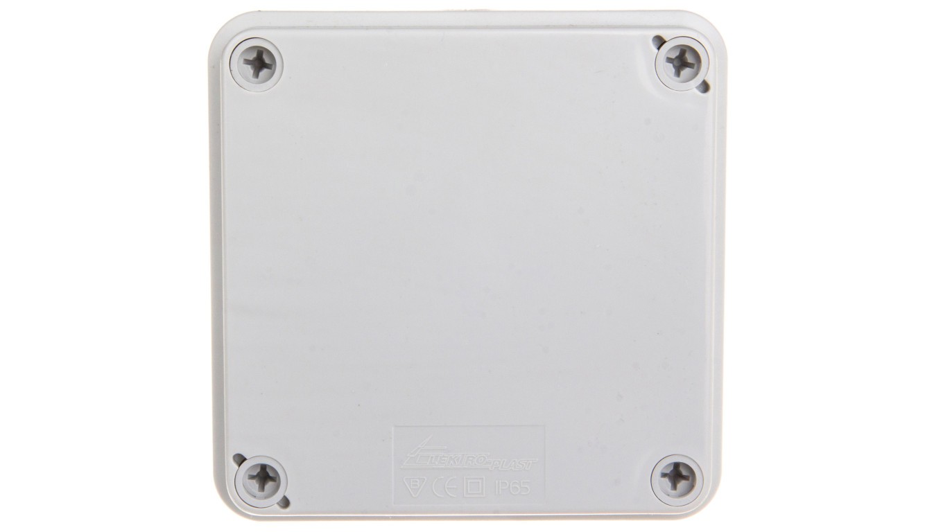 Airtight Can Surface Mounted 108x108x56mm IP65 Grey PH 28.11