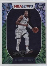2020-21 Panini NBA Hoops Green Explosion 17/89 Xavier Tillman #221 18ar