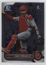 2022 Bowman Draft Chrome Jimmy Crooks III #BDC-178 yf0