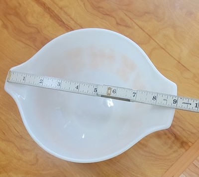 Pyrex AMISH BUTTERPRINT #442 Cinderella Mixing Bowl ORANGE PUMPKIN VHTF Nice