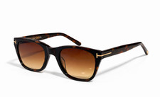Tom Ford Snowdon Sunglasses FT0237 Dark Havana/Brown 52-21-145mm With Case New