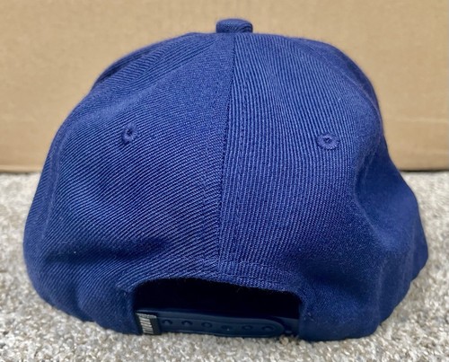 NoBull Snapback Hat Adjustable Cap Navy Blue - Picture 4 of 7