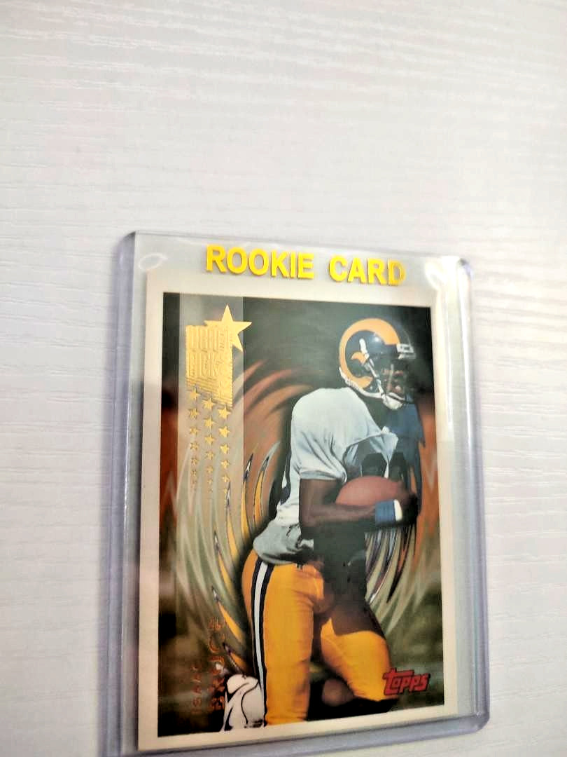 1994 Topps Isaac Bruce Draft Pick Rookie #448 HOF rams