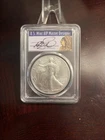2021 T2 Silver Eagle - PCGS MS70 - First Production - Thomas S. Cleveland Type 2