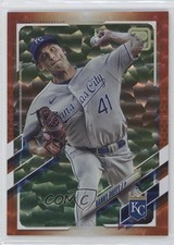 2021 Topps Orange 202/299 Danny Duffy #304 0nr3