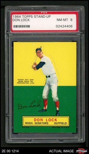 Don Lock 1964 Topps Stand Up card