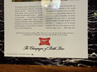 MILLER HIGH LIFE Beer Deadstock Menu Cover  (VTG, 50s) — photo 3