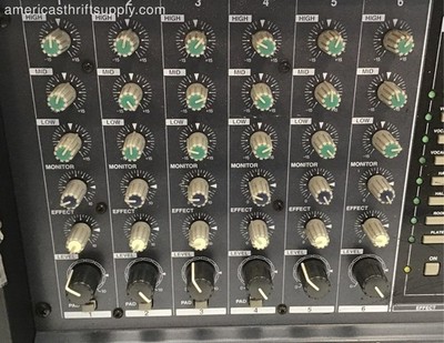 Yamaha EMX66M 6 Channel Powered Mixer 600 Watts for sale online | eBay