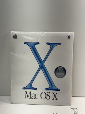 Vintage Apple Mac OS X Version 10.1 Upgrade CD  2001 Factory Sealed Package