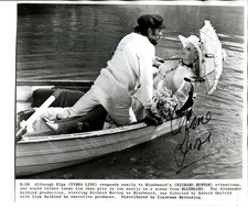 RICHARD BURTON & VIRNA LISI signed AUTOGRAPH 4853