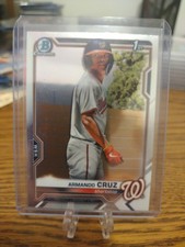 2021 Bowman Chrome - Prospects Armando Cruz #BCP-247 (RC)