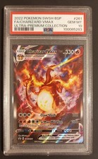 Pokémon Charizard VMAX SWSH261 Promo Full Art Foil 2022 PSA 10 GEM MT ENG