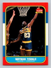 1986-87 Fleer #113 Wayman Tisdale