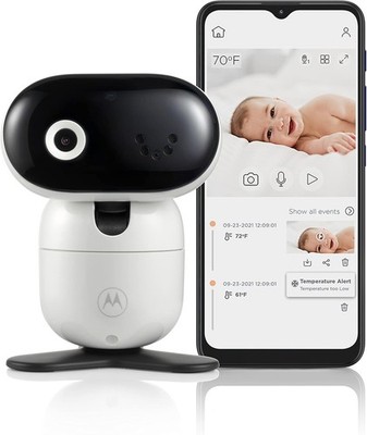 Motorola Nursery PIP1010 CON Babyphone mit Kamera Schwenk Neige Zoom