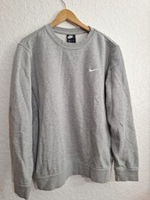 Nike Black Tag crewneck Sweatshirt With Embroidered Swoosh Y2K Size XL