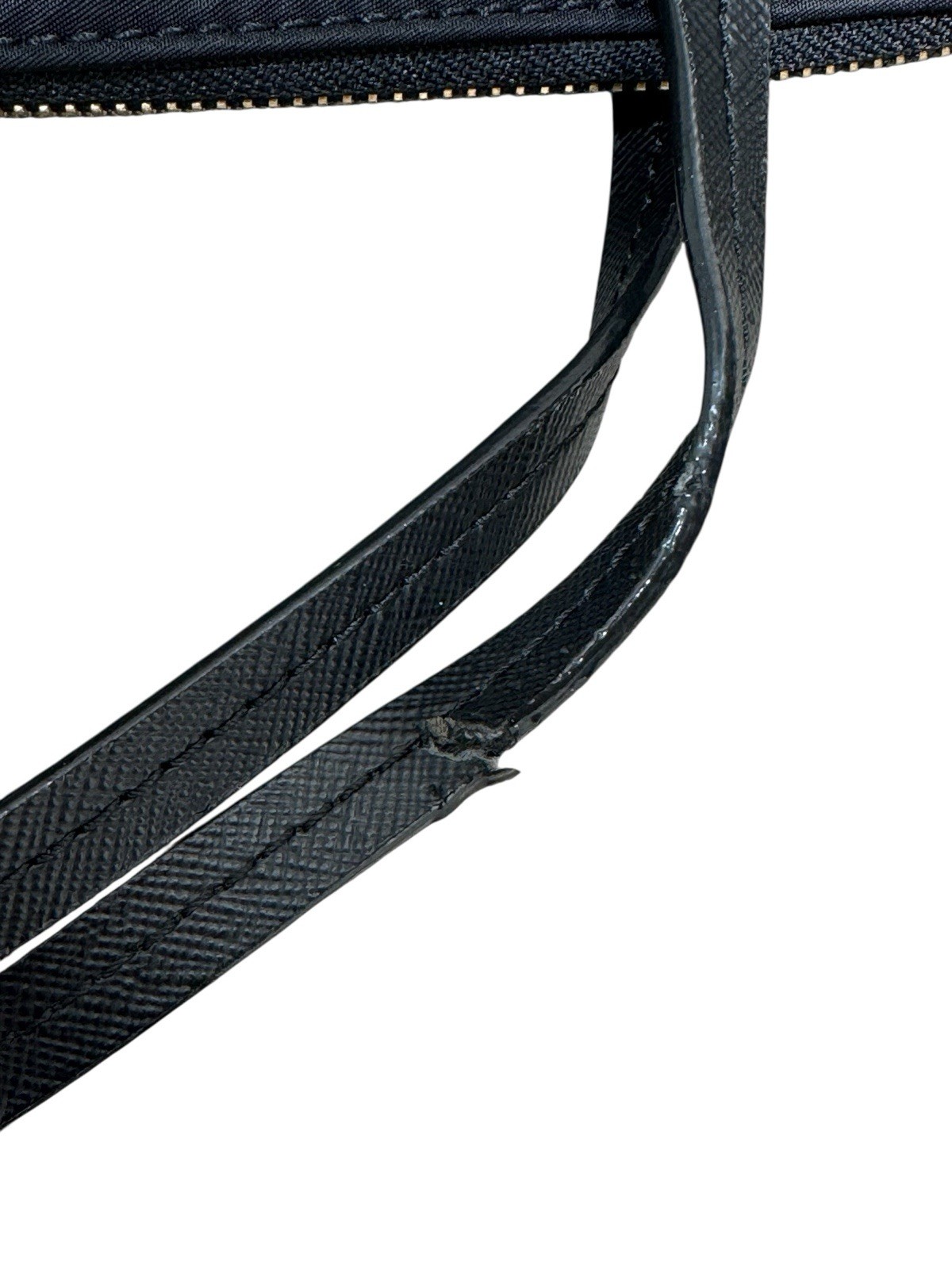 Kate Spade Black Laptop Computer Briefcase Nylon Work Bag 16" Crossbody No Strap thumbnail 9