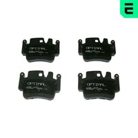 Bremsbelagsatz Scheibenbremse Optimal BP-12198 FüR 911 996 Porsche Boxster 986