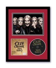 Ozzy Osbourne Autographed Signed 11x14 Framed CD Photo Patient Number 9 ACOA